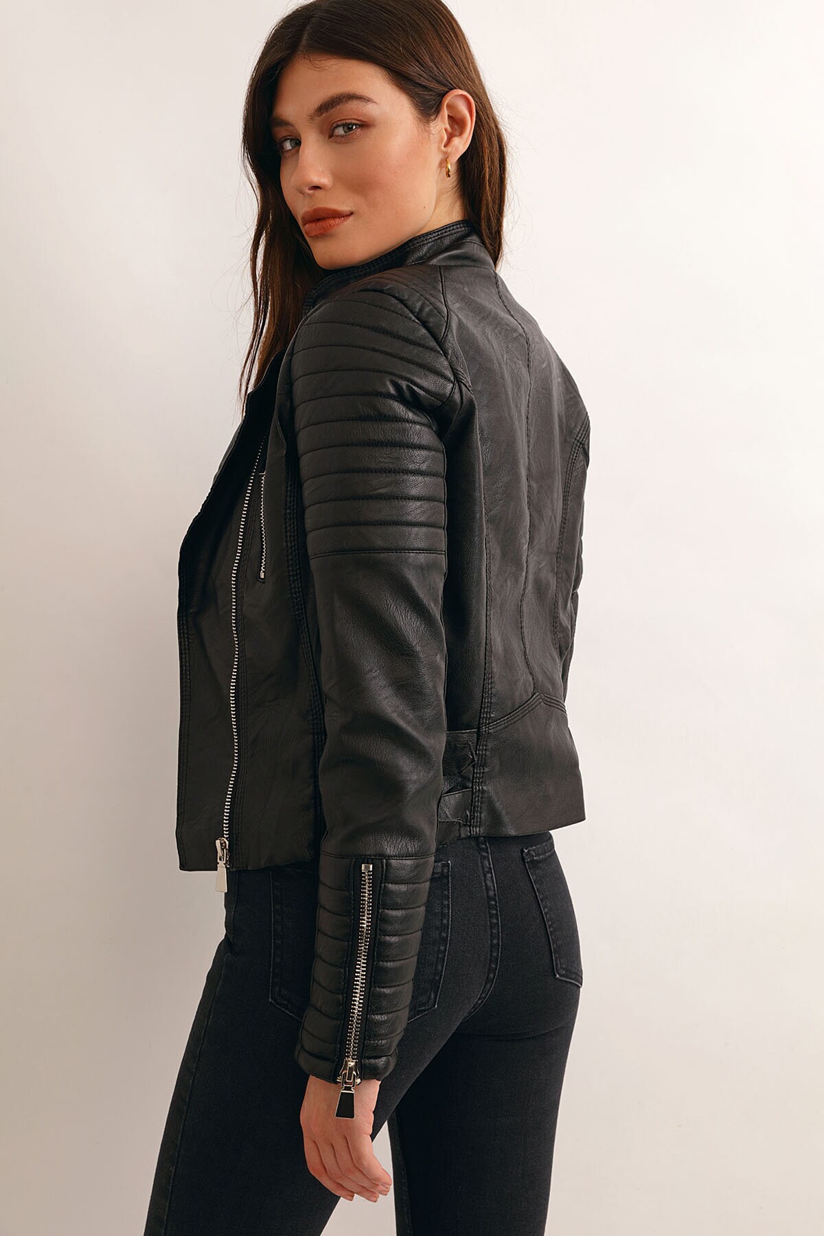 Moto Jacket Black